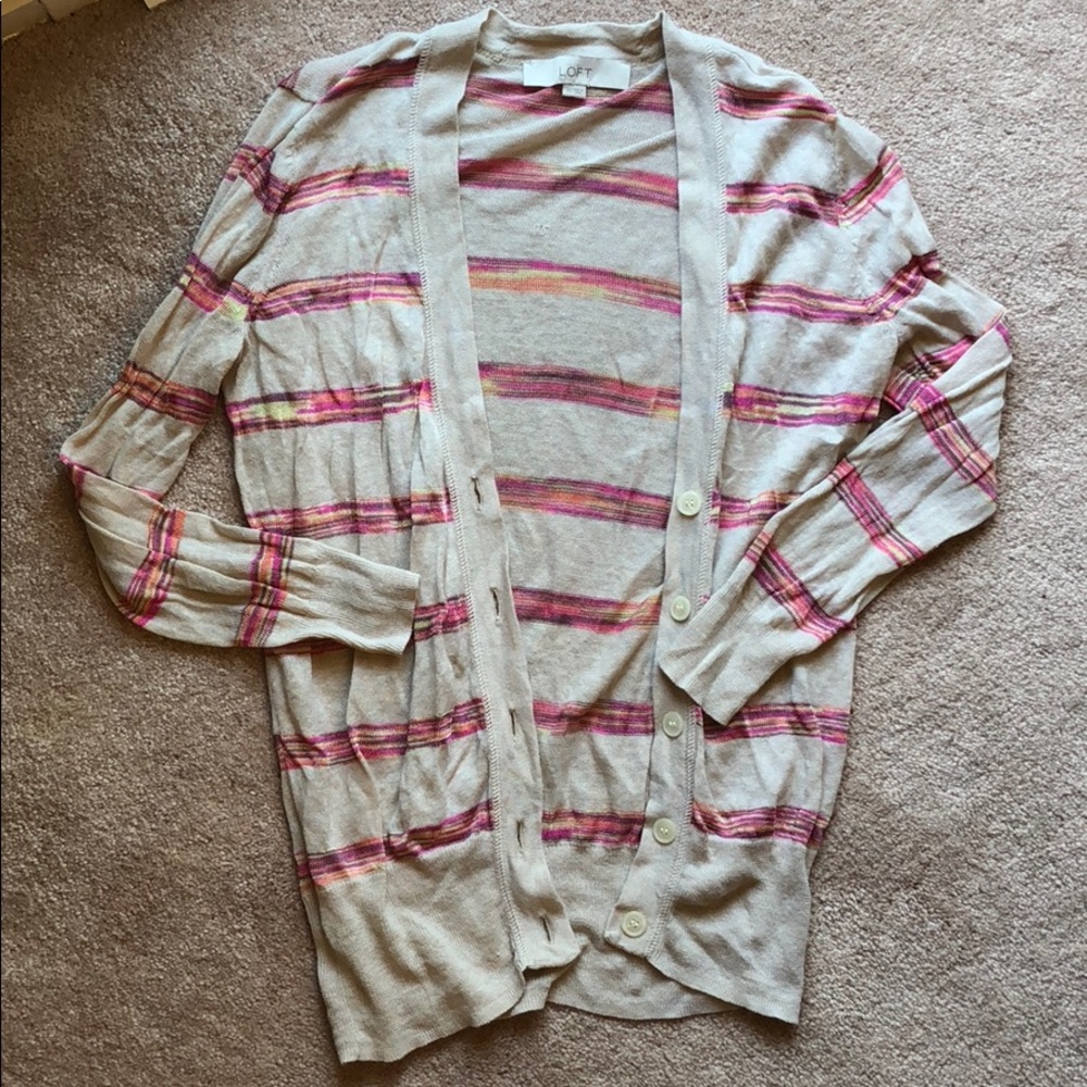 Striped Cardigan